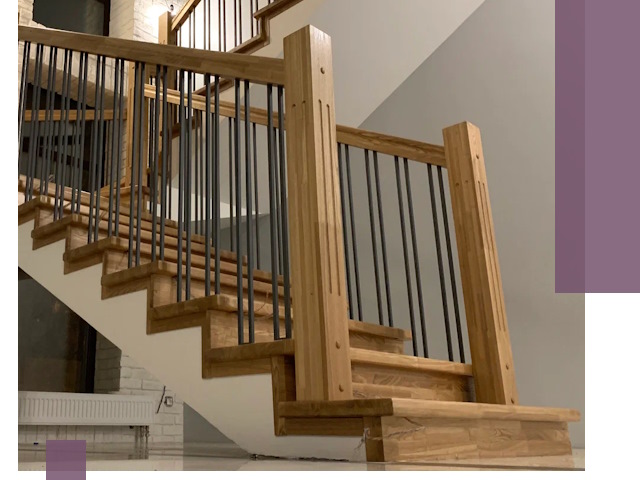 Реставрация деревянных и металлических лестниц в Ессентуках