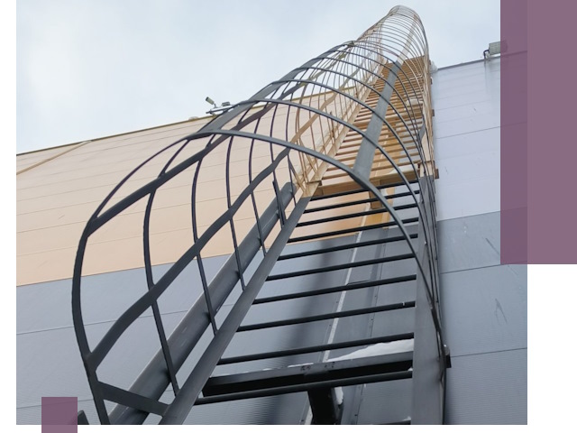 Изготовление и монтаж пожарных лестниц в Ессентуках профессионально