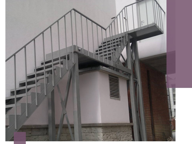 Монтаж пожарных лестниц под ключ в Ессентуках с гарантией качества