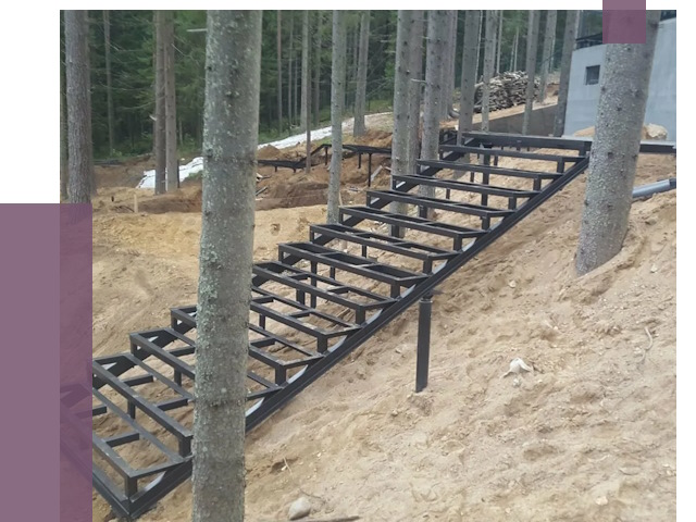 Монтаж металлических лестниц в Ессентуках от 13511 руб. 