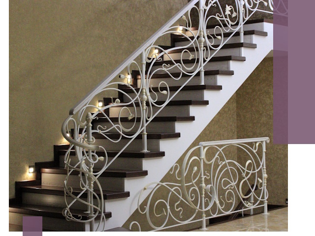 Кованые лестницы под ключ в Ессентуках — изготовление и монтаж