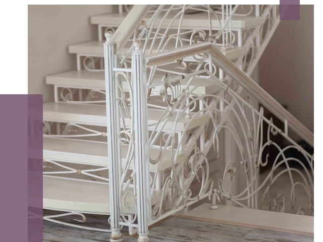 Изготовление кованых лестниц на заказ в Ессентуках от 86675 руб. | ПРОЛЁТ-Ссн