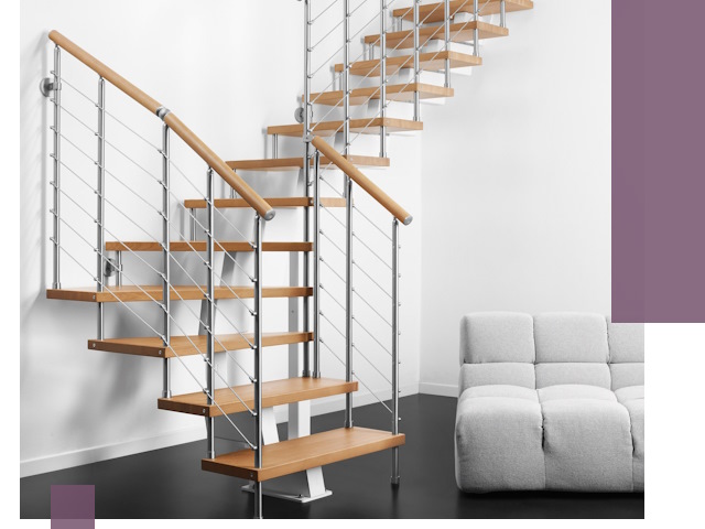 Модульные лестницы под ключ в Ессентуках — монтаж и изготовление