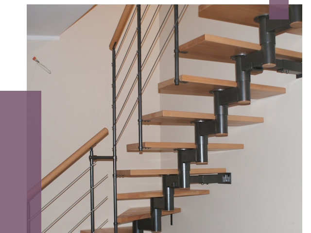 Изготовление модульных лестниц в Ессентуках от 11472 руб. 