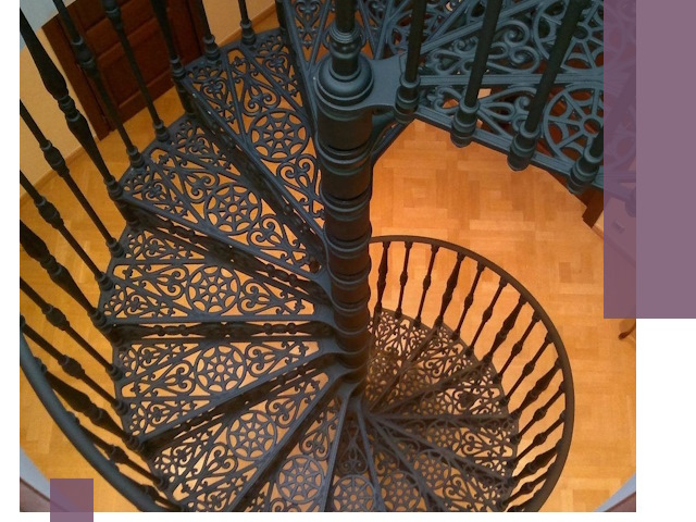 Винтовые лестницы под ключ в Ессентуках: производство и монтаж