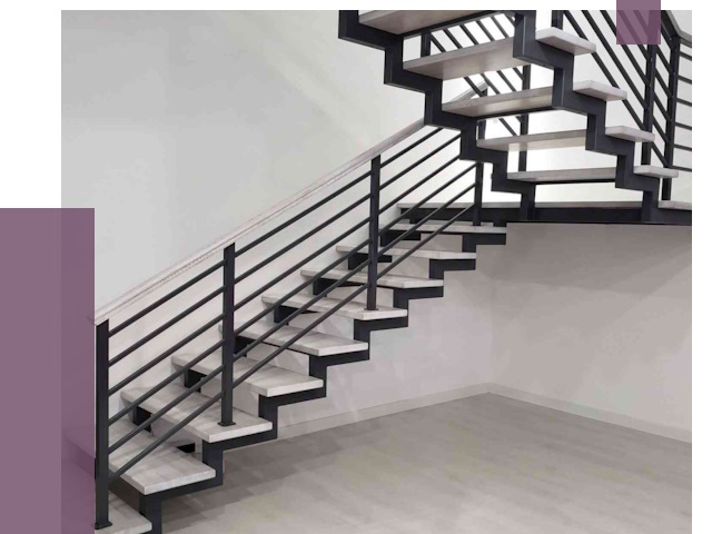 Лестницы на металлокаркасе под ключ в Ессентуках от 12746 руб. | ПРОЛЁТ-Ссн