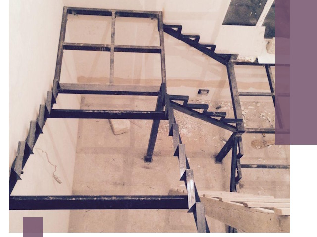 Монтаж лестниц на металлокаркасе в Ессентуках быстро и качественно