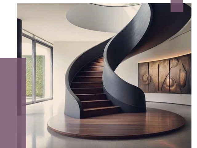 Элитные лестницы под заказ в Ессентуках от 188645 руб. — ПРОЛЁТ-Ссн