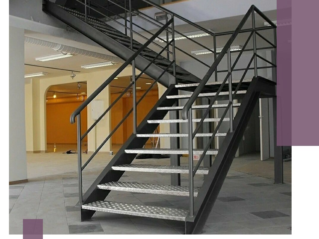 Лестницы для офиса в Ессентуках: изготовление, монтаж, демонтаж