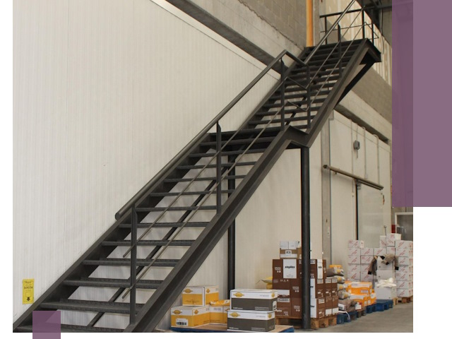 Лестницы для производства в Ессентуках — изготовление и монтаж