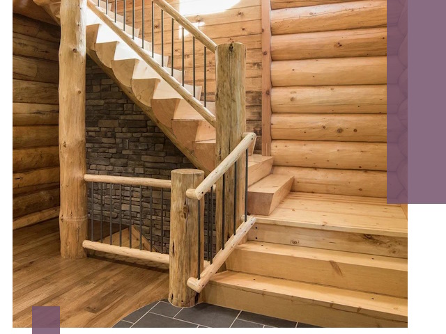 Лестницы в баню под заказ и профессиональный монтаж в Ессентуках