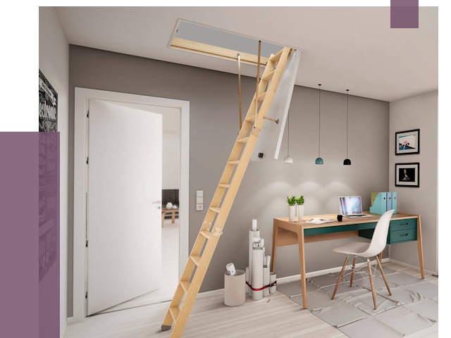 Чердачные лестницы в Ессентуках — от 14531 руб. | ПРОЛЁТ-Ссн
