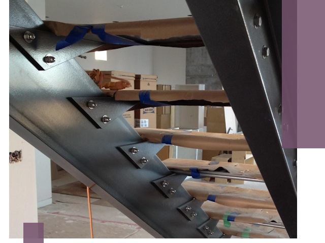 Усиление лестничных конструкций и усиление опор в Ессентуках