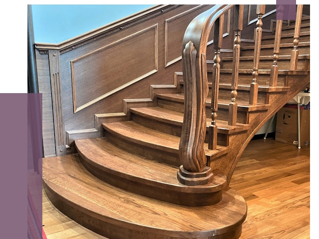 Дубовые лестницы под ключ в Ессентуках от 175898 руб. — ПРОЛЁТ-Ссн