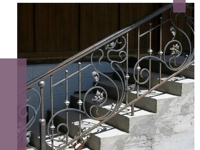 Кованые перила в Ессентуках от 8667 руб. под ключ — качество от ПРОЛЁТ-Ссн