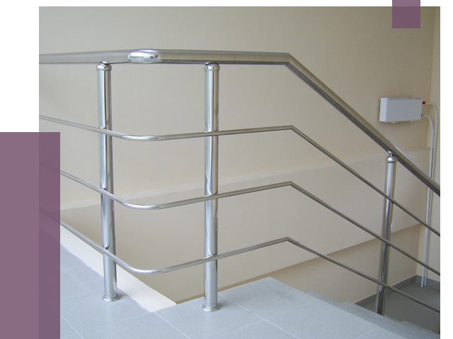 Алюминиевые перила в Ессентуках от 6322 руб. под ключ | ПРОЛЁТ-Ссн