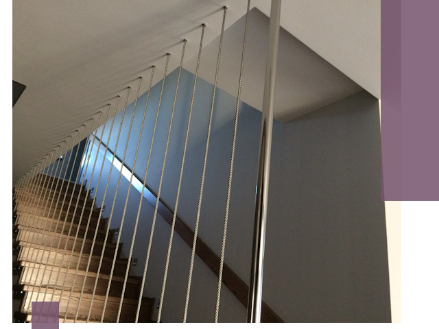 Тросовые перила под ключ в Ессентуках — производство и монтаж