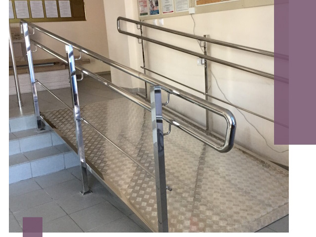 Перила для инвалидов в Ессентуках — надежные поручни и ограждения
