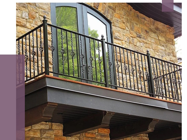 Балконные ограждения в Ессентуках от 8005 руб. — купить | ПРОЛЁТ-Ссн