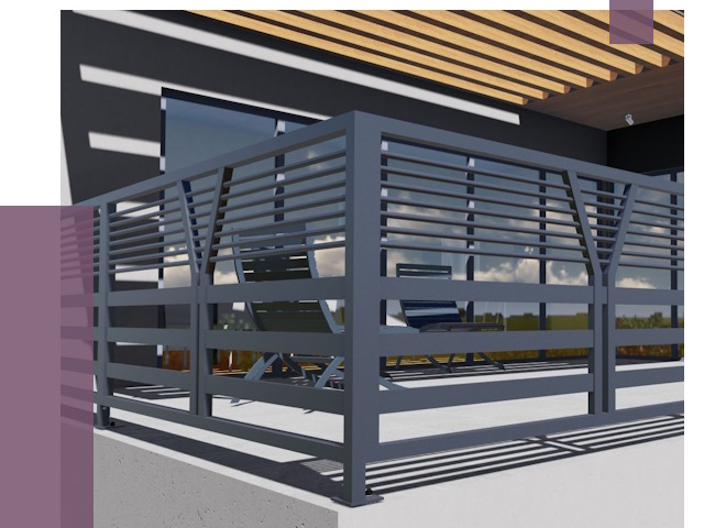 Изготовление балконных ограждений в Ессентуках от 10707 руб. | ПРОЛЁТ-Ссн