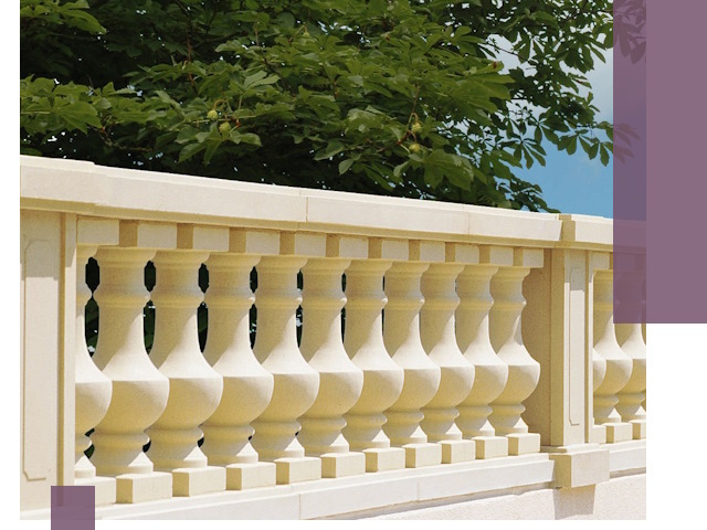 Установка балюстрады в Ессентуках: изготовление и монтаж под ключ