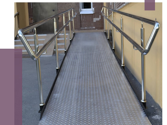 Пандусы в Ессентуках от 12236 руб. — установка для инвалидов | ПРОЛЁТ-Ссн