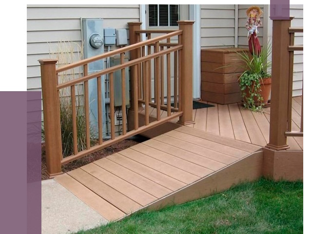 Пандус на крыльцо в Ессентуках под ключ от 7750 руб. 