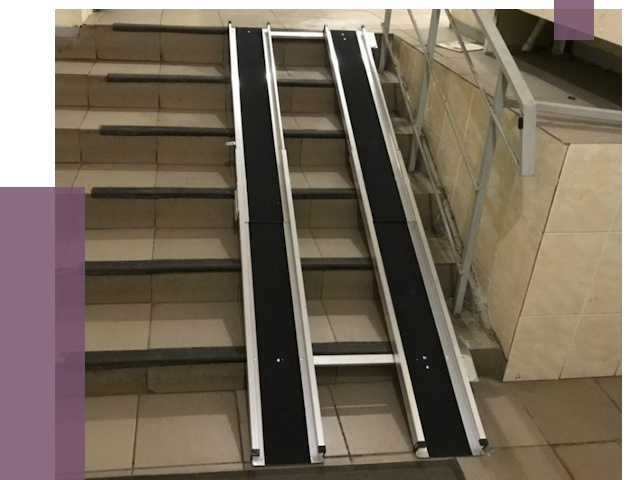 Установка пандуса в подъезд в Ессентуках от 7954 руб. под ключ | ПРОЛЁТ-Ссн