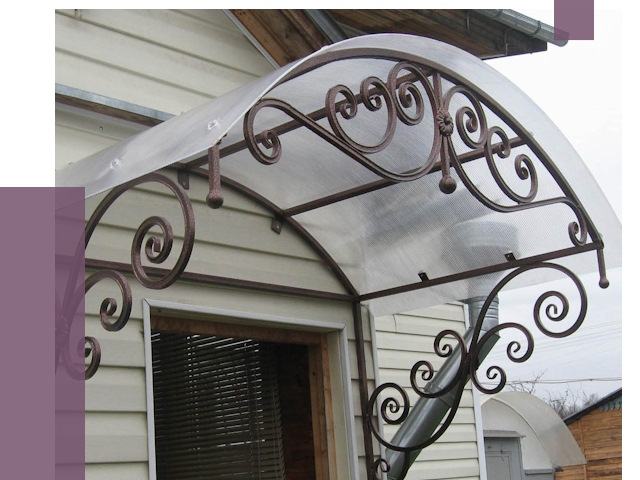 Изготовление козырьков в Ессентуках от 7342 руб. — заказать | ПРОЛЁТ-Ссн