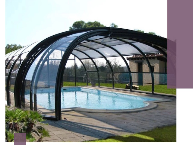 Навесы для бассейна в Ессентуках: изготовление и монтаж под ключ