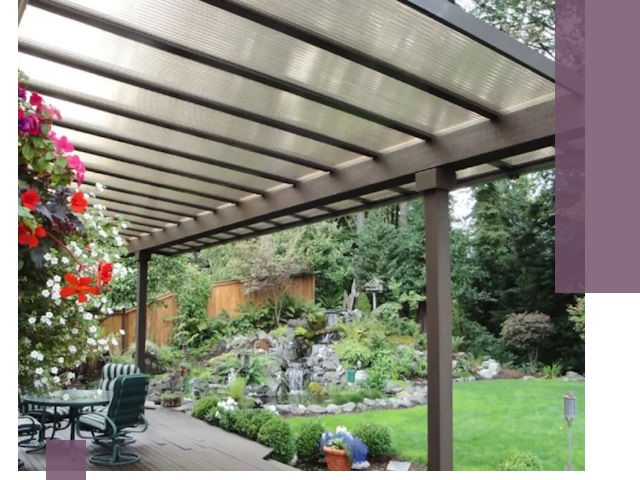 Навесы из поликарбоната под ключ в Ессентуках быстро и надёжно