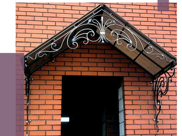 Металлические козырьки в Ессентуках от 10656 руб. 