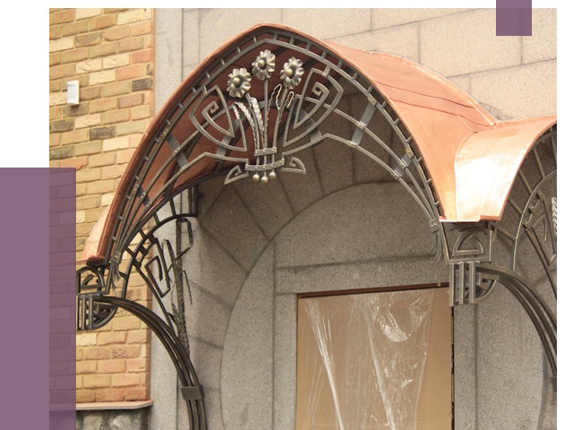 Арочные козырьки в Ессентуках от 14531 руб. 