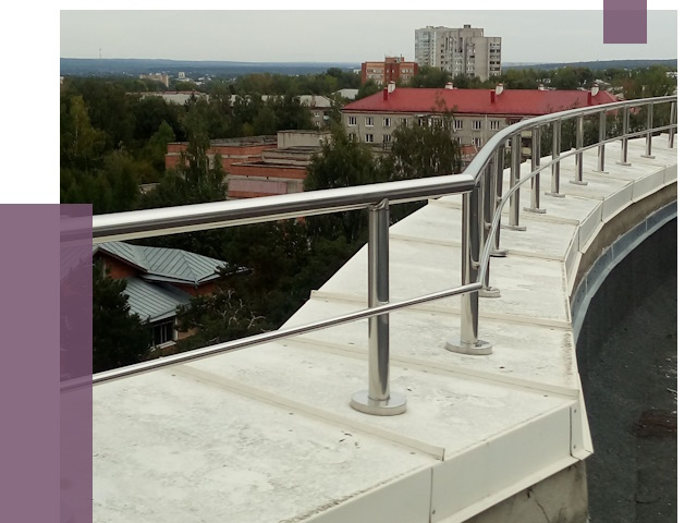 Парапеты и ограждения кровли в Ессентуках от 4946 руб.