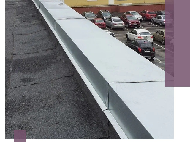 Изготовление парапетов из металла и нержавейки в Ессентуках