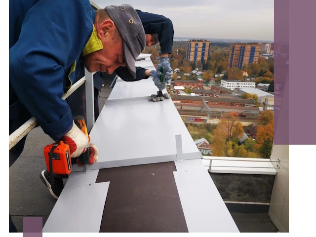 Монтаж парапетов в Ессентуках — установка прочных металлических ограждений