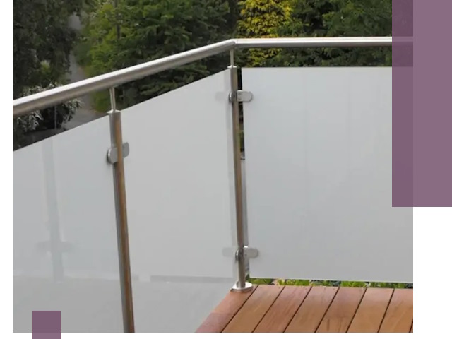 Алюминиевые парапеты для балконов и террас в Ессентуках