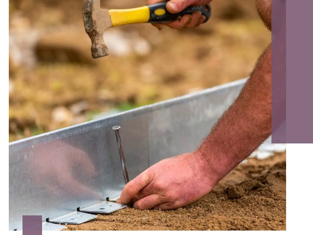 Монтаж металлических бордюров в Ессентуках быстро и качественно