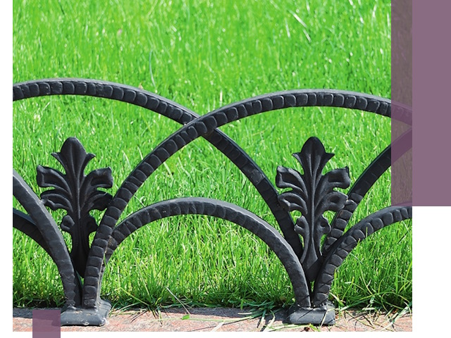 Декоративные металлические бордюры под ключ в Ессентуках