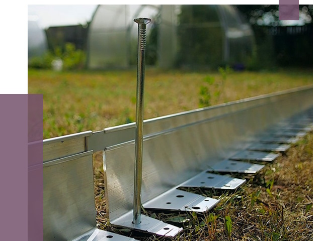 Металлические бордюры для газона в Ессентуках от 4283 руб. | ПРОЛЁТ-Ссн