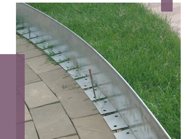 Металлические бордюры для тротуаров в Ессентуках от 8667 руб.