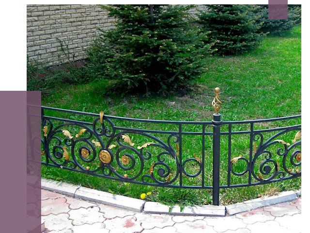Кованые газонные ограждения в Ессентуках от 7597 руб. — ПРОЛЁТ-Ссн