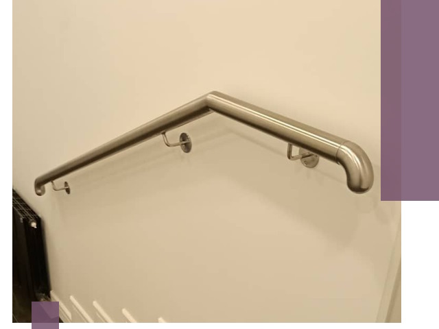 Изготовление пристенных поручней в Ессентуках под ключ за сроки