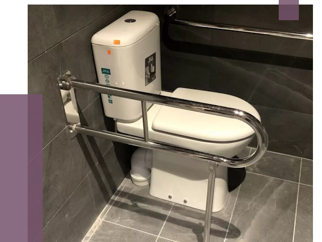 Поручни для санузлов в Ессентуках от 4283 руб.  | ПРОЛЁТ-Ссн